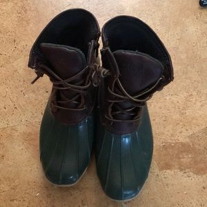 Sperry Duckboots size 8